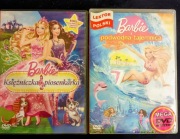 BARBIE- KSIĘŻNICZKA I PIOSENKARKA,  BARBIE I PODWODNA TAJEMNICA, 2 X DVD.