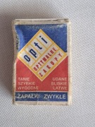 Zapałki kolekcjonerskie reklamowe .