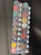 Zestaw nowych farb do tatuażu