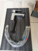 Ibergrif M11057 kran łazienkowy bateria umywalkowa 40 cm 3/8 cala rozmiar s