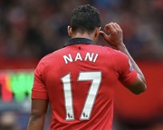 Odznaka Piłkarska Manchester United Nani 17 Rare Unikat Idealna !