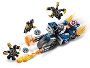 LEGO 76123 Marvel Super Heroes - Kapitan Ameryka Atak Outriderów[KOMPLET]