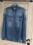 DOLCE&GABBANA SICILIA jeans koszula SLIM FIT r.41