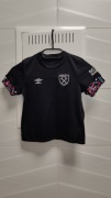 Koszulka Umbro r. 5 lat West Ham czarna