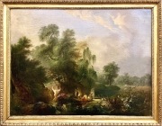 Obraz Jan Piotr Łuczyński 1847 - Kąpiące się