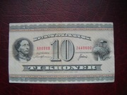 BANKNOT DANIA 10 KRONE 1936 r.