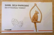 PAPUGA drewniany model duńskiej firmy TIGER 