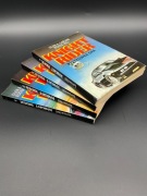 Knight Rider – komplet 4 książek seria 1992 (Ryzykowna gra i inne)