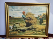 Duży obraz wydruk na płótnie „Ludzie żniwa" Master Art AB Malmo