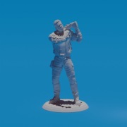 Figurka Jax Brigss z Mortal Kombat