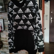 Bluzka z kapturem orginalna firmy adidas roz Xl bawełniana 