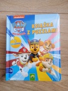 Książeczka z puzzlami Psi Patrol 