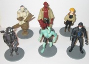 HELLBOY / MIKE MIGNOLA / ZESTAW 6 FIGUREK / 2001