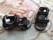 Czarne sportowe buty sandały Kennedysko Fashion 25 jak nowe