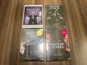 House of Cards sezon 1-4 PL 16xDVD nowe