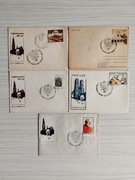 II Wizyta Papieża Jana Pawła II w Polsce 1983 rok - koperty 5 sztuk