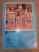 UNITRA Tonsil Zakłady Wytwórcze Głośników, folder reklamowy 