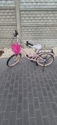 Śliczny rower dla dziewczynki Sun Baby Heart Bike 20" Miętowy Róż 