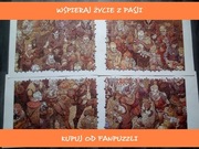 Puzzle Wiedźmin Birthday Good Loot KOMPLET