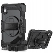 Etui Schockproof Tablet Case iPad MINI 6 MINI 7 pokrowiec pasek smycz 