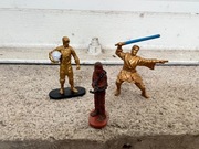 Figurki Gwiezdne Wojny Luke Skywalker Obi-Wan Kenobi Chewbacca 3 szt.