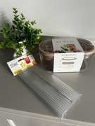 ZESTAW PIKNIKOWY FOREMKA NA LÓD DO LODU PUDEŁKO + SŁOMKI PLASTIKOWE