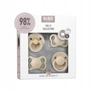 4x SMOCZEK KAUCZUK NATURALNY SILIKON BIBS COLOUR TRY IT 4 SZTUKI