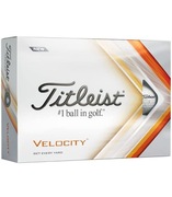 Titleist Velocity piłki golfowe białe 12 sztuk