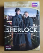 Sherlock serial BBC seria 1 Box 3 x DVD film