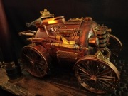 "Wyjątkowa lampa w stylu steampunk