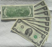 USA USD $ 2 dolary 2017A L12 San Francisco Kalifornia Jefferson P# 545 1szt