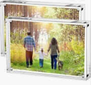 Akrylowa ramka na zdjęcia 13 18 cm magnetyczne ramki na zdjęcia zestaw 4szt