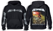 Czarna bluza  męska Helloween - Walls Of Jericho. L