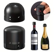 Próżniowe zatyczki do wina  do butelek szampana wielokrotnego zestaw 2 szt
