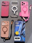 ZESTAW - 4x etui + 2x szkło iPhone 17 pro max