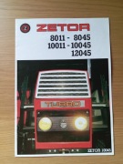 Prospekt - ulotka ZETOR 8011 8045 10011 10045 12045