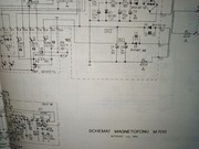 UNITRA MAGNETOFON M7010, M7012, M7013 SCHEMAT IDEOWY