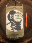 Proporczyk KS Górnik Sosnowiec 25lat boks