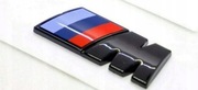 BMW M POWER M PAKIET EMBLEMAT ZNACZEK KLAPA TYŁ 3D 9 cm x 3 cm CZARNY