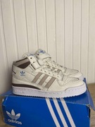 Buty damskie Adidas Forum Mid kremowe org skórzane 39 1/3