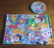 Podkładka na stół, kolorowa, zmywalna, dla dziecka, handmade