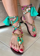 Gladiatorki japonki 2022 wiązane sandały 37, 38 39