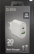 Ładowarka SBS USB-C USB 20W Biały