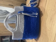 Torba do ręki na ramie hand Made szydełko