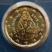 SAN MARINO 2015 20 CENTÓW UNC !!!!!!!!!!