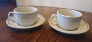 Filiżanki ze spodkami Społem 2 sztuki 