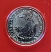 Srebrna moneta 1oz Britannia 2018