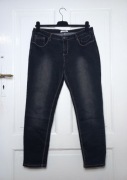 Niebieskie bawełniane jeansy regular Carry Denim cotton XL/XXL