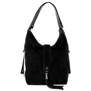 TOREBKA-PLECAK 2W1 WOREK SHOPPER Czarna