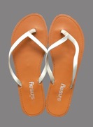 Damskie japonki brązowo - białe Sinsay 40